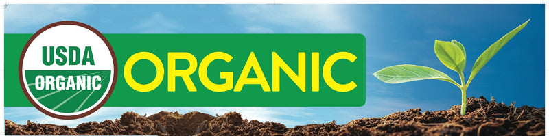 Organic Produce Header-7 3/4" x 33"