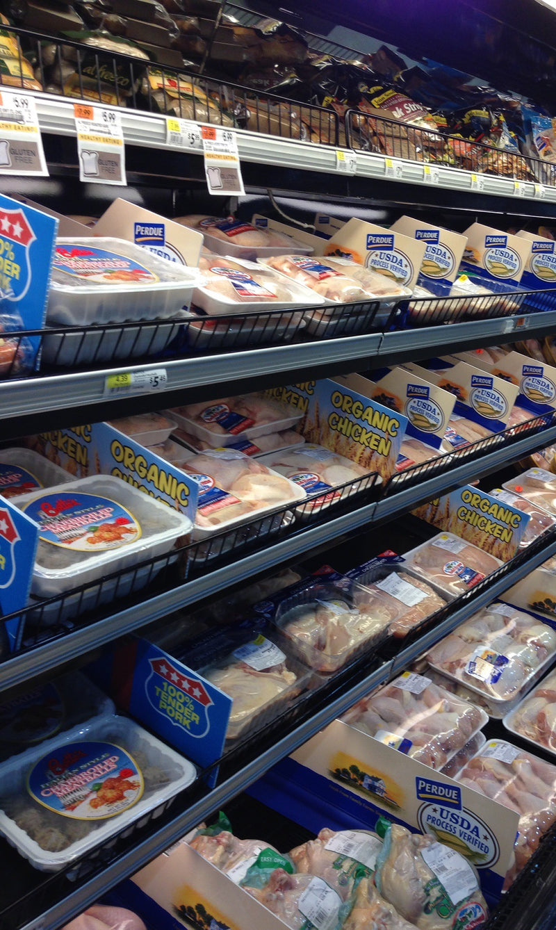 Organic Chicken Meat Case Dividers-12" Long