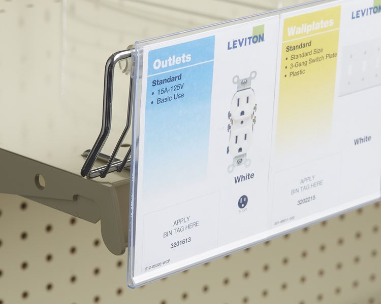 P.O.P. Sign Holder with Clips-5 pieces