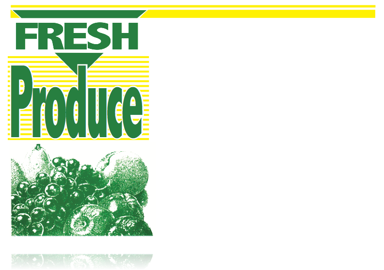 Fresh Produce Shelf Signs 11"W x 7"H -100 price signs - screengemsinc