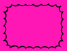 Pink Fluorescent Starburst Price Cards- Shelf Signs