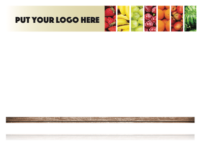 Produce Shelf Signs-Price Cards-Laser Compatible -11"W x 8.5" H -100 signs