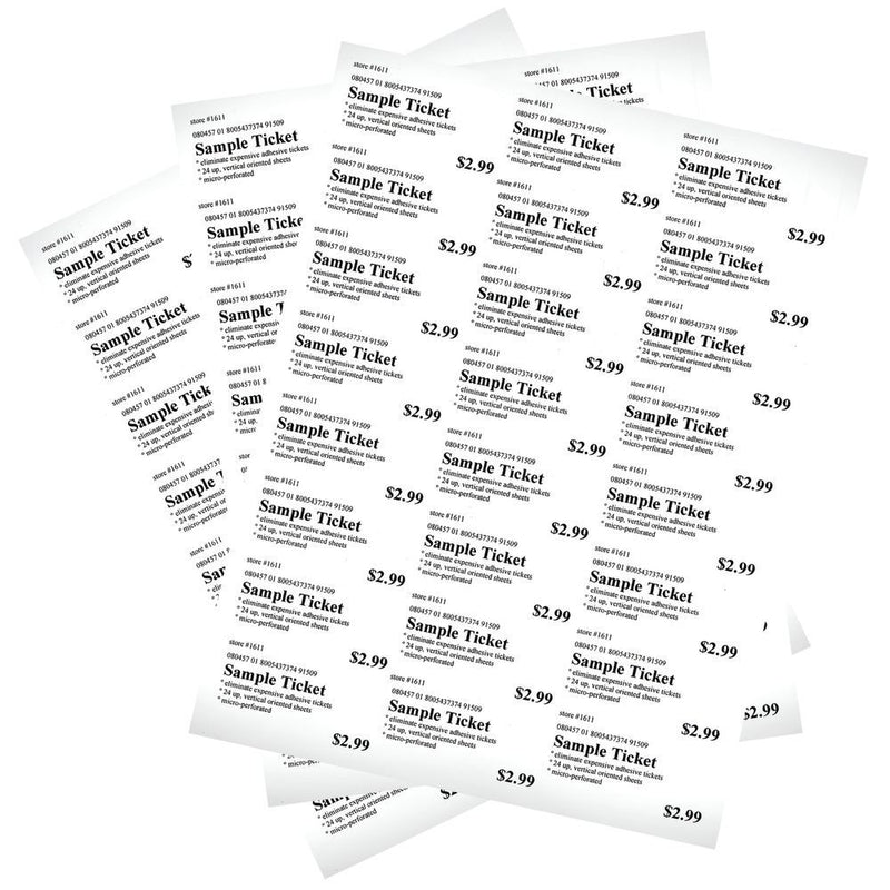 Price Tags for Wine, Liquor & Spirit Stores 