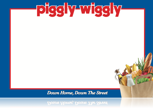 Piggly Wiggly Price Cards Shelf Signs Price Signs