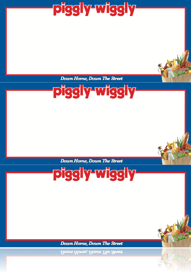 piggly wiggly price signs