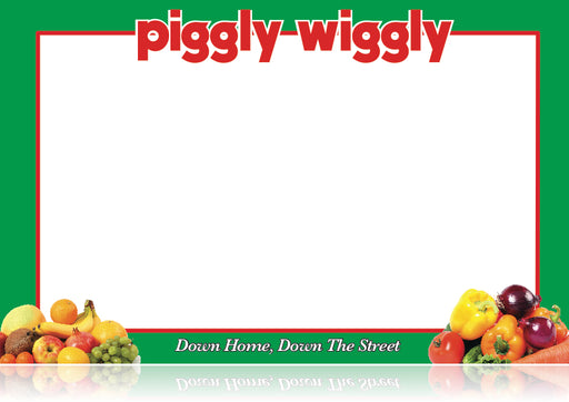 Piggly Wiggly Supermarkets Produce Department Signs