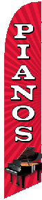 Pianos Feather Flag Kit