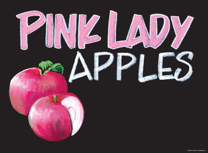 Apple Signs-Chalk Board Style