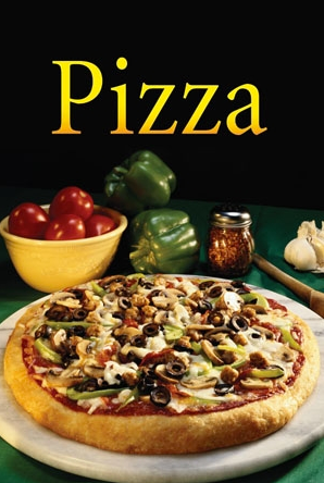Pizza Window Sign Poster