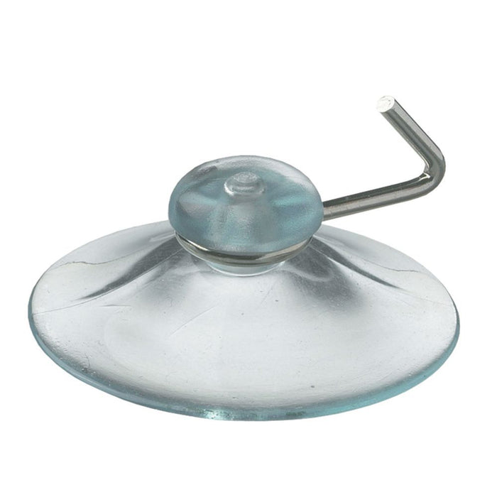 Plastic Suction Cup Sign Holders with Metal Hook - 1 3/4"
