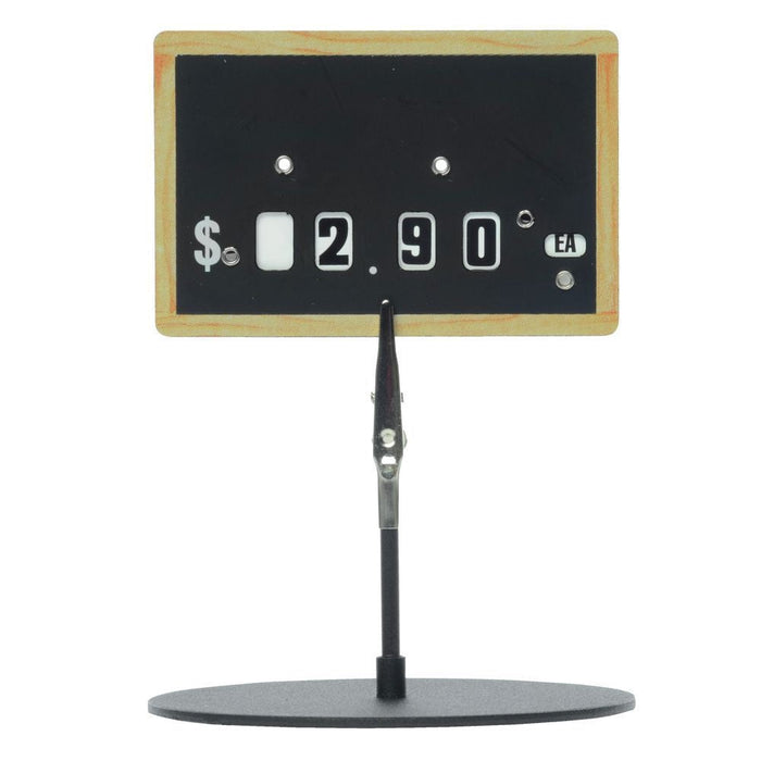 Chalkboard Dial-a-Price Tags - 5 pieces