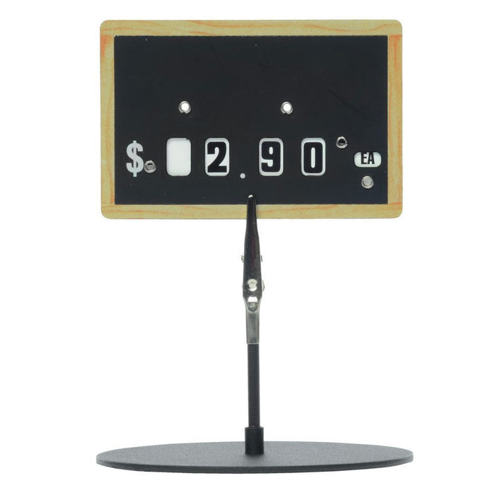 Dial Price Tags -Chalkboard- 5 pieces