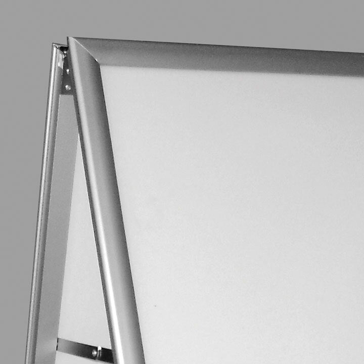 Portable A-Frame Metal Indoor-Outdoor Sign Holder-22" W x 28" H