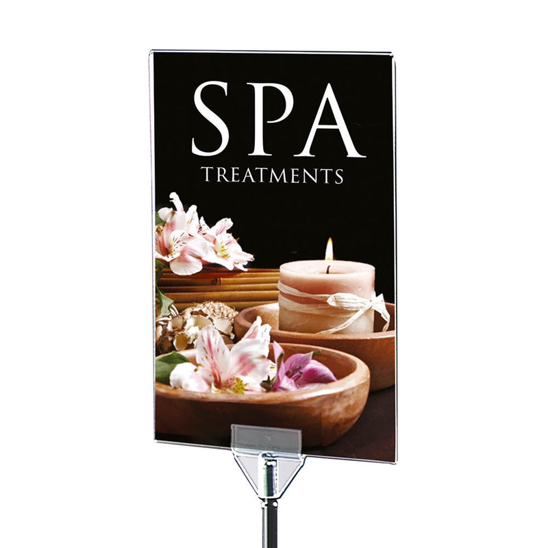 Adjustable Sign Stand Sign Holder-8.5"W x 11"H