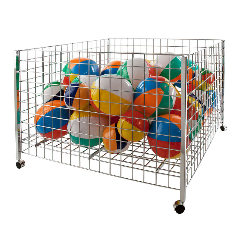 Premium Wire Merchandising Dump Bin-48" Chrome