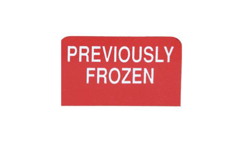 Previously Frozen Sign Toppers-20 pieces