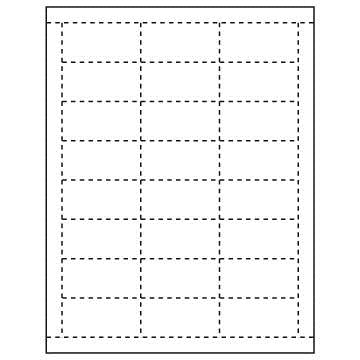 Price Tags Paper Sheets-24 tags per sheet-2400 Price Tags