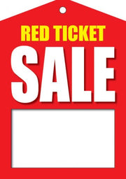 Red Ticket Sale Tags-Price Tags 