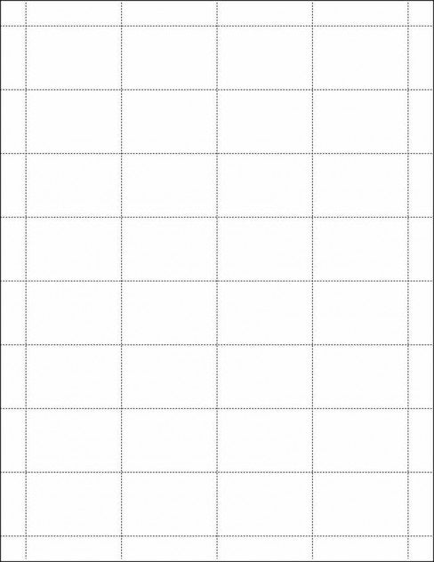 Printable Uncoated Price Tags-32 tags per sheet-3200 Price Tags