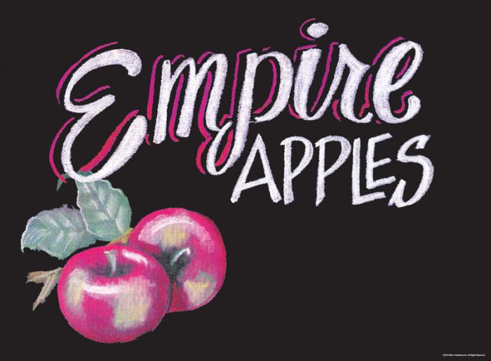 Apple Signs-Chalk Board Style