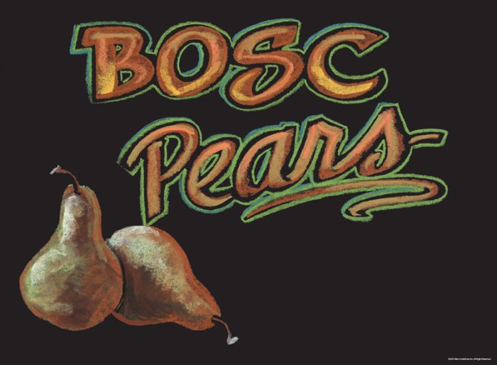 Produce Signs-Chalk Board Style