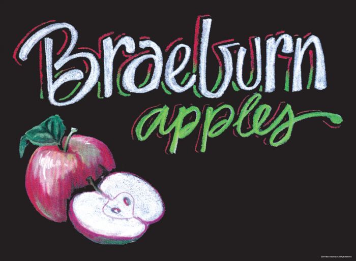 Apple Signs-Chalk Board Style
