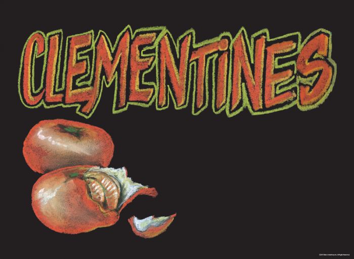 Produce Signs-Chalk Board Style