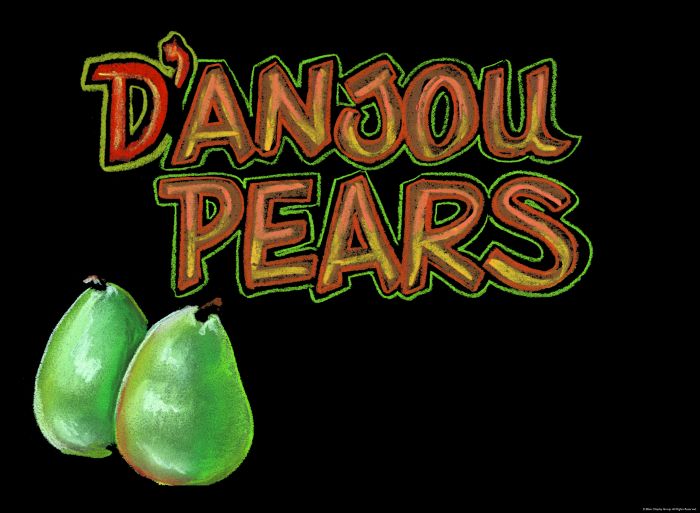 Produce Signs-Chalk Board Style