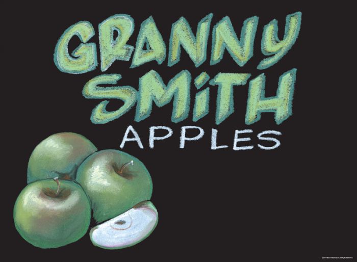 Produce Signs-Chalk Board Style