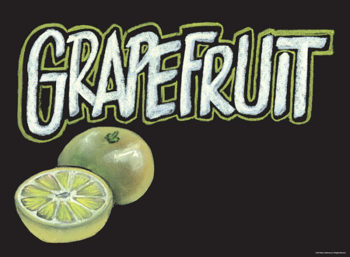 Produce Signs-Chalk Board Style