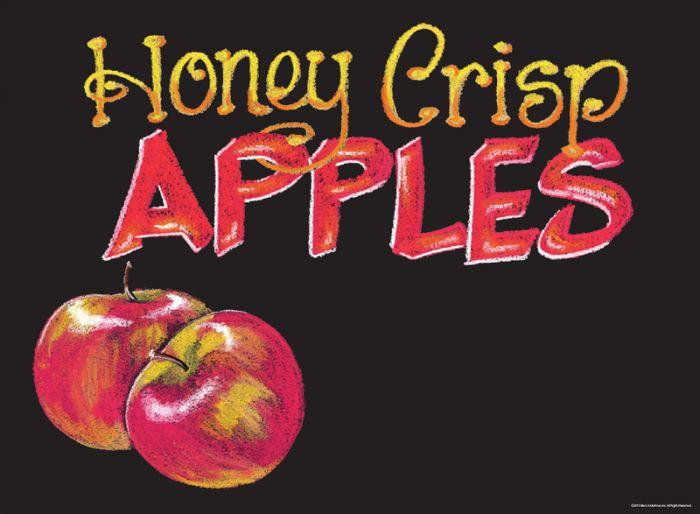 Apple Signs-Chalk Board Style