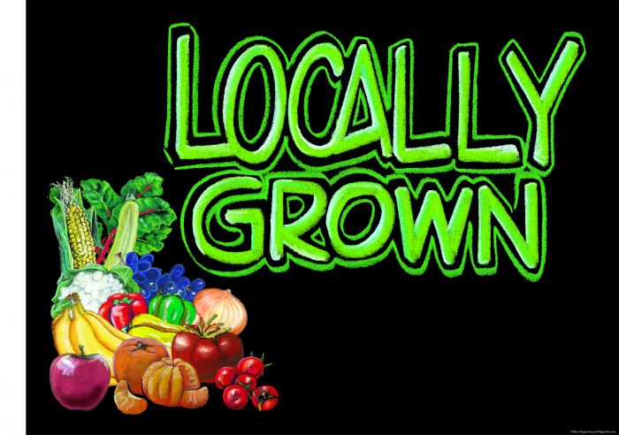 Produce Signs-Chalk Board Style