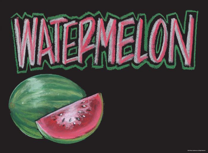 Produce Signs-Chalk Board Style