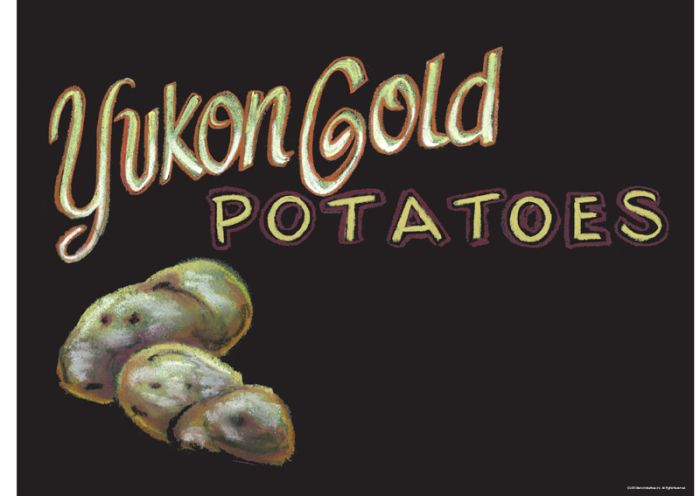 Produce Signs-Chalk Board Style