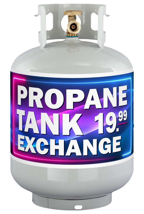 Propane Tank Exchange Sign-36" W X 60" H