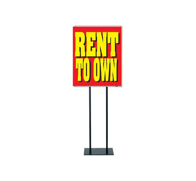 Rent to Own Retail Store Posters-22x28