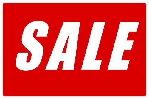 Sale Shelf Sign-Price Cards-11" W x 7"H- 10 signs