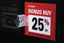 Sign Holders Fold-N-Hold® Suction Cups -Flag -25 pieces