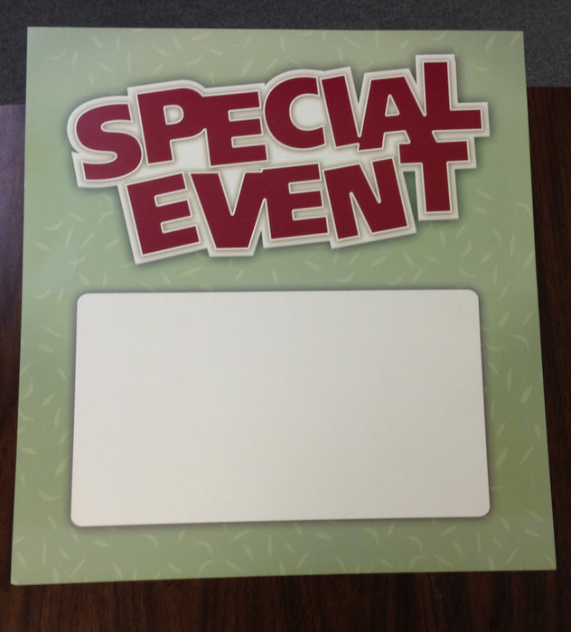 Special Event Signs-5 per pack