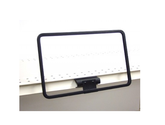 Black Metal Sign Frames-Price Channel Mount-25 pieces — screengemsinc