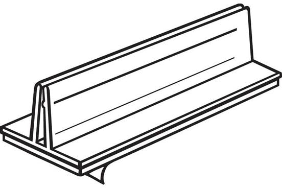 Economical Sign Holders with Adhesive Base