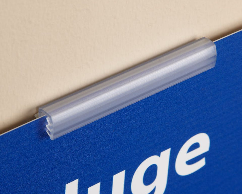 Flush Super Grip Sign Holders with Adhesive -50 pieces