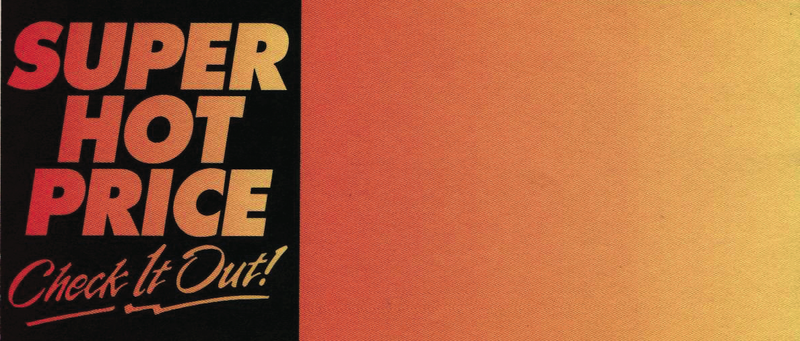 Super Hot Price Shelf Signs-11"W x 7"H- 100 pieces - screengemsinc