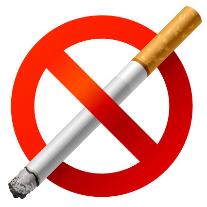 No Smoking Store Policy Signs- 4 pieces per pack