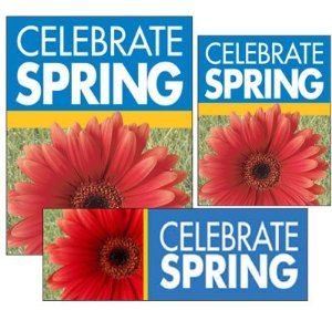 Spring Sale Big Format Sign Kit- 36 pieces