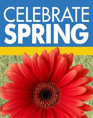 Spring Sale Posters-Floor Stand-Stanchion Signs