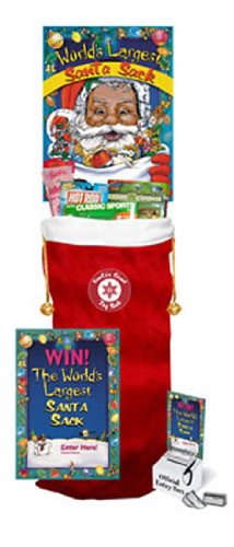 ChristmasToy Filled Santa Stocking Giant Sweepstakes-Promotional Item