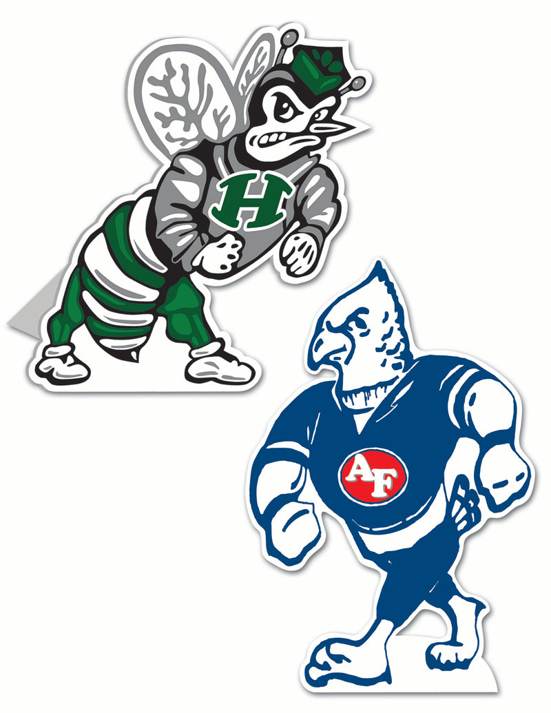 Life Size School Mascot-Custom Printed