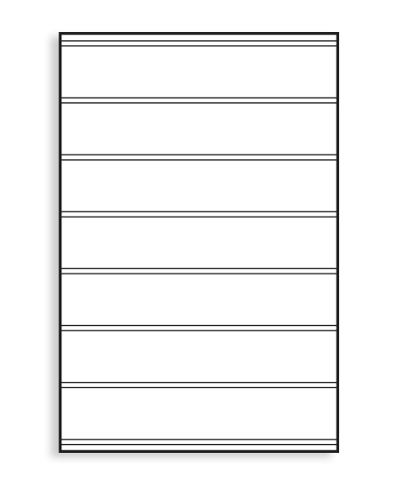 Sidewalk Sign -Springer Replacement Message Board Face-1piece