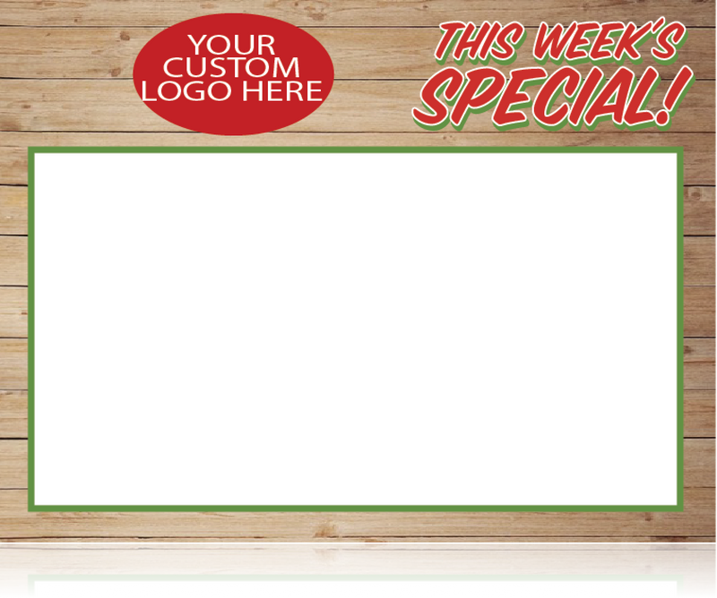Retail Week. Sign This Weeks Special Shelf Signs-Price Cards-1 UP Laser Compatible -11